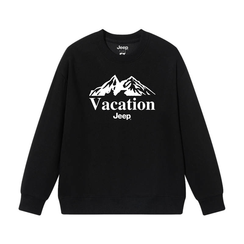 Jeep Grade School Sweatshirts Crew Neck Moderate