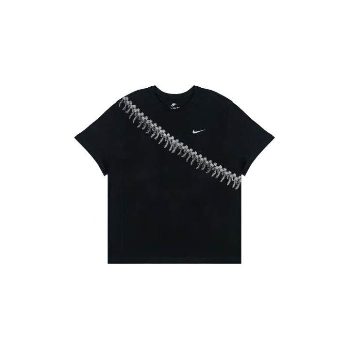Nike Nike Sportswear T Shirts Men's Black Crew Neck Moderate Straight Fit