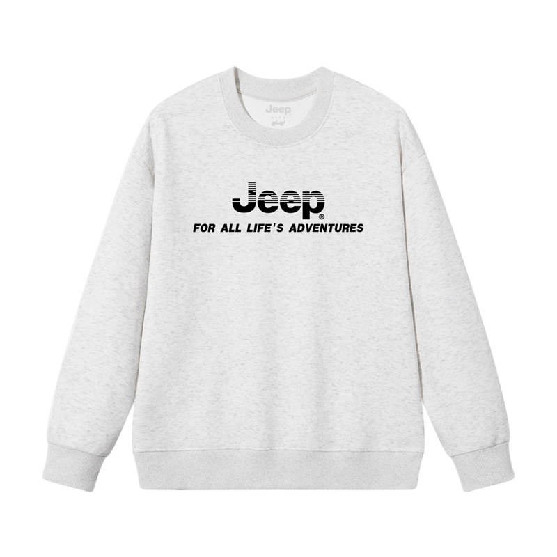 Jeep Grade School Sweatshirts Crew Neck Moderate
