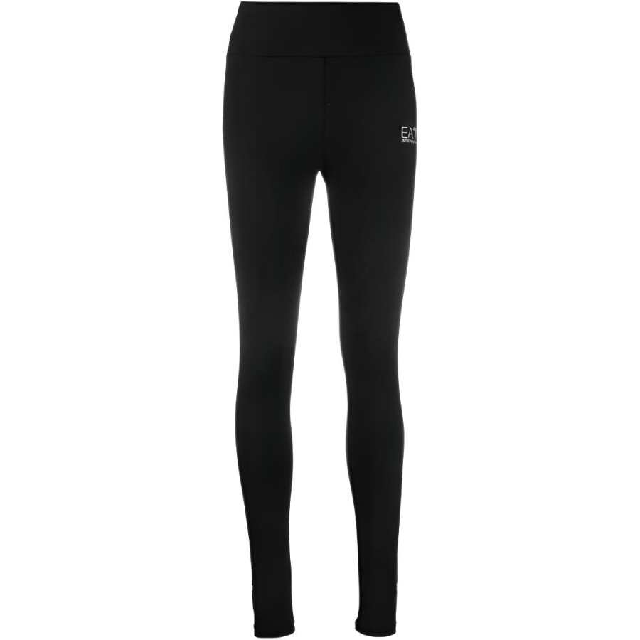EMPORIO ARMANI Logo-print Cotton Leggings