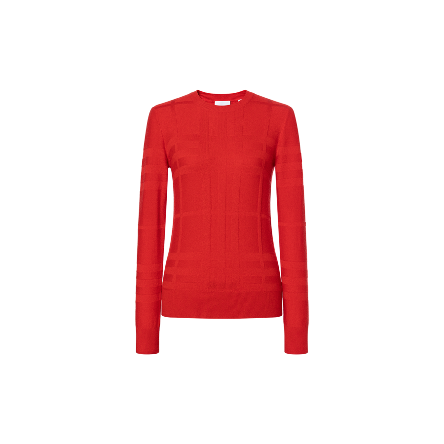 Burberry FW22 Sweater Women's Red