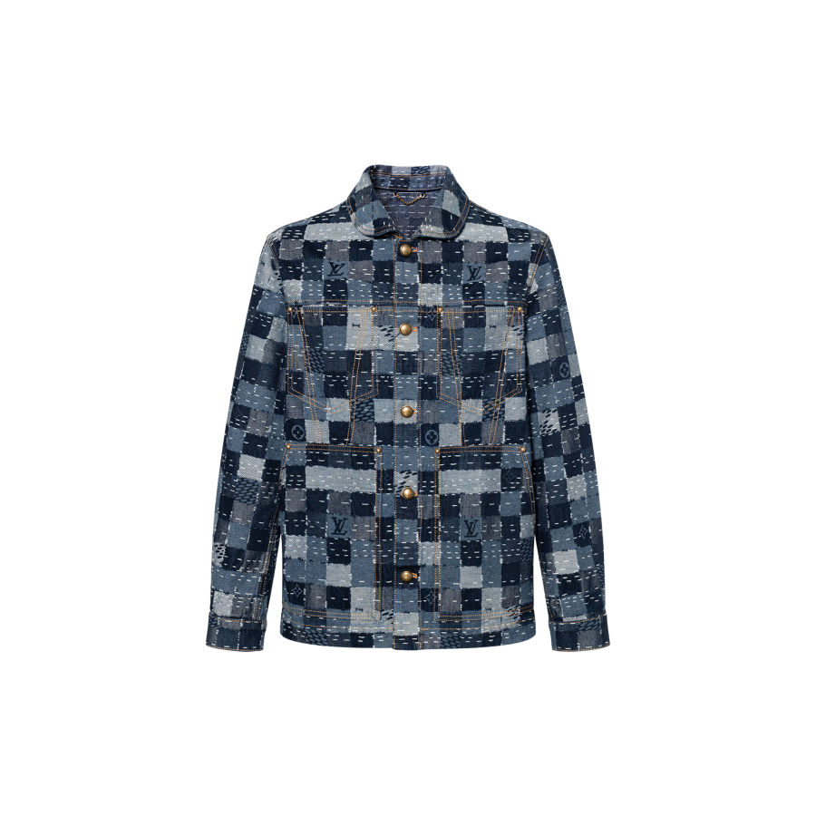 LOUIS VUITTON LOUIS VUITTON Damier Denim Workwear Blouson