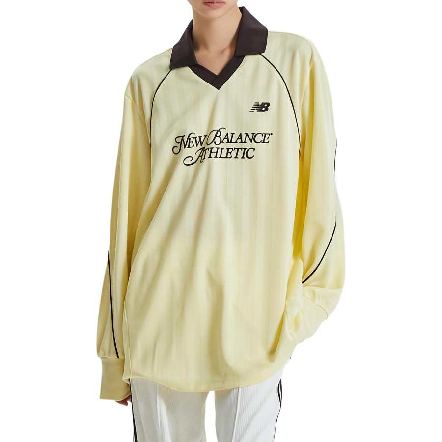 New Balance New Balance T Shirts Women's Yellow V Neck