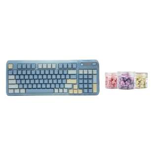 Kzzi Z98 94 Keys Knob Screen Neptune Venus TTC Axis Gasket Tri Mode Hot Swappable Mechanical Keyboard