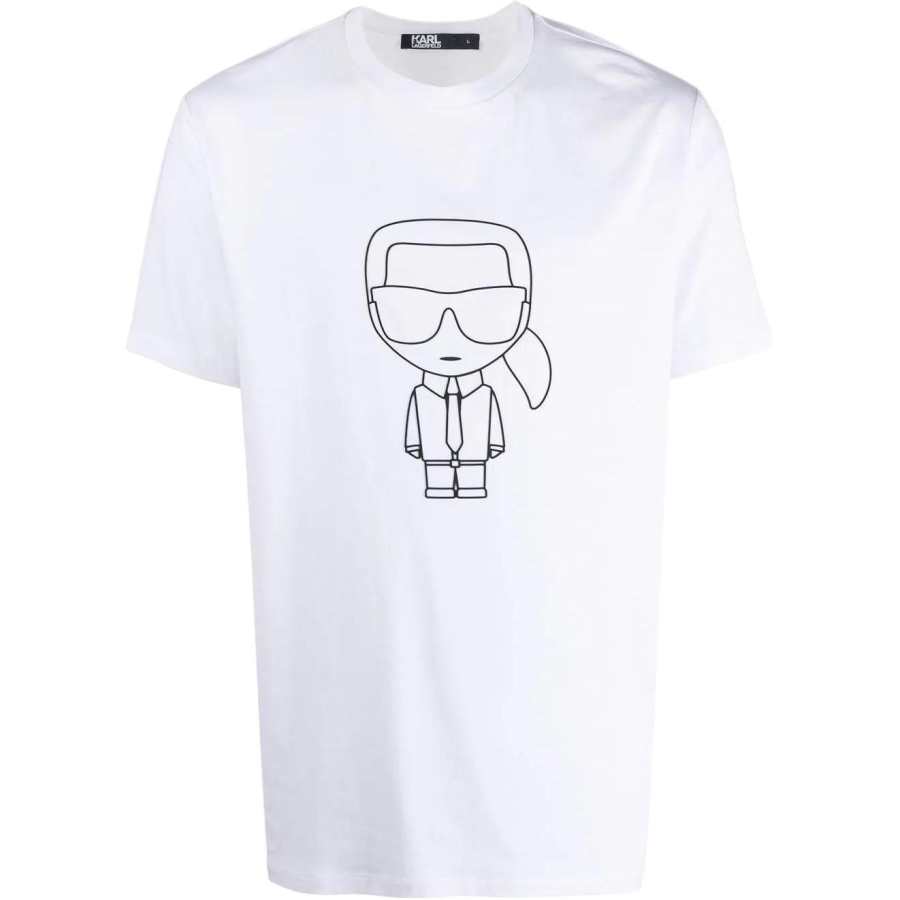 KARL LAGERFELD / Karl Lagerfeld Jeans T Shirt Men's White