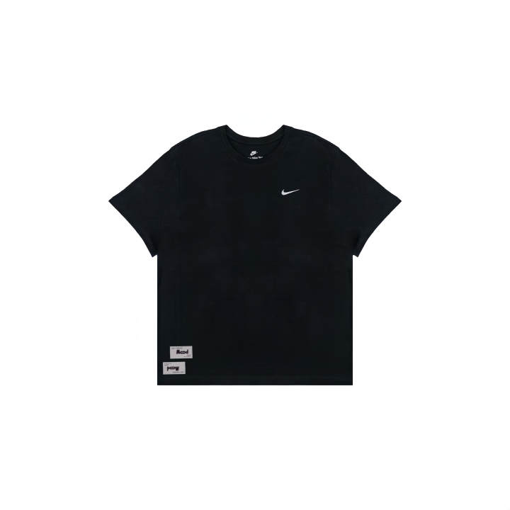 Nike Nike Sportswear T Shirts Men's Black Crew Neck Moderate Straight Fit