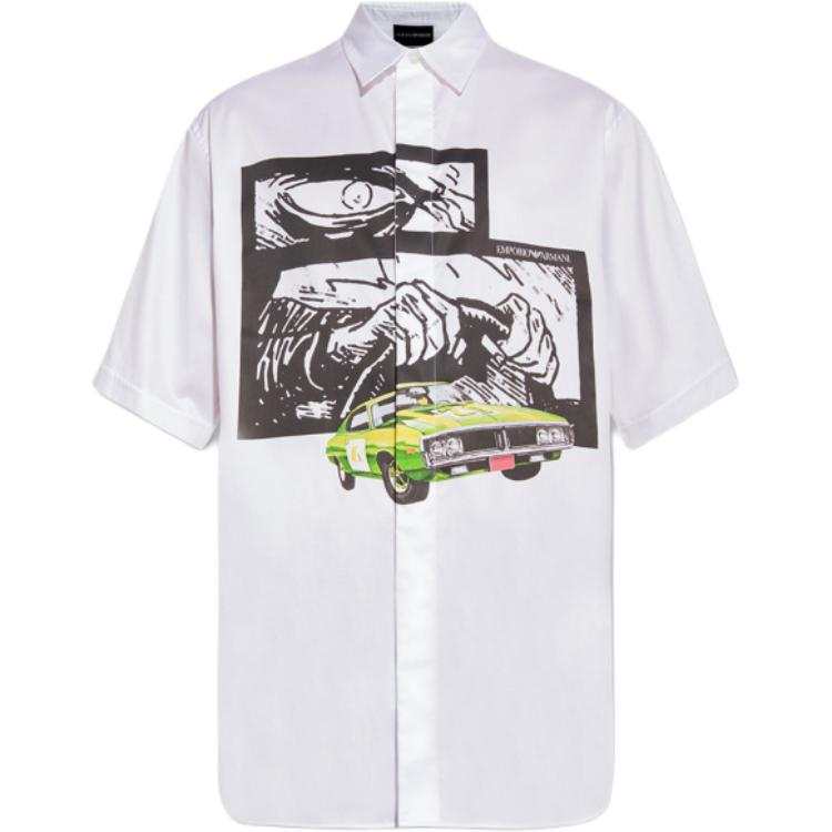 EMPORIO ARMANI SS22 Shirt Men's White