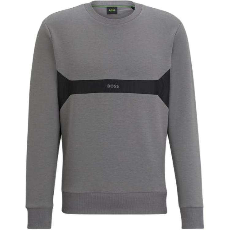 HUGO BOSS HUGO BOSS SS24 Sweatshirt Men's Medium Gray