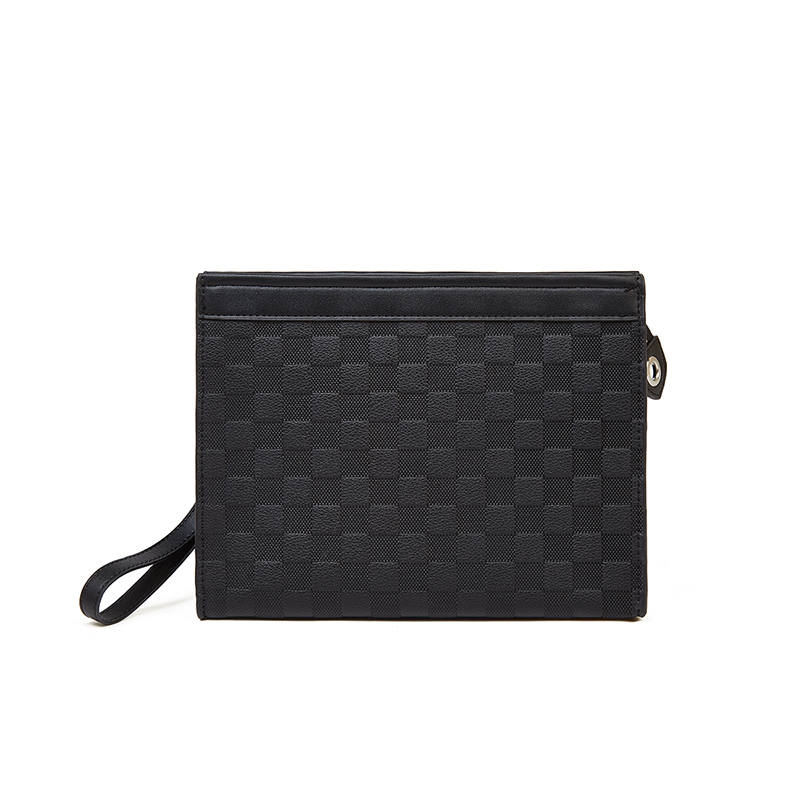 LAORENTOU LAORENTOU Synthetic Leather Clutch Regular Men's Multicolor
