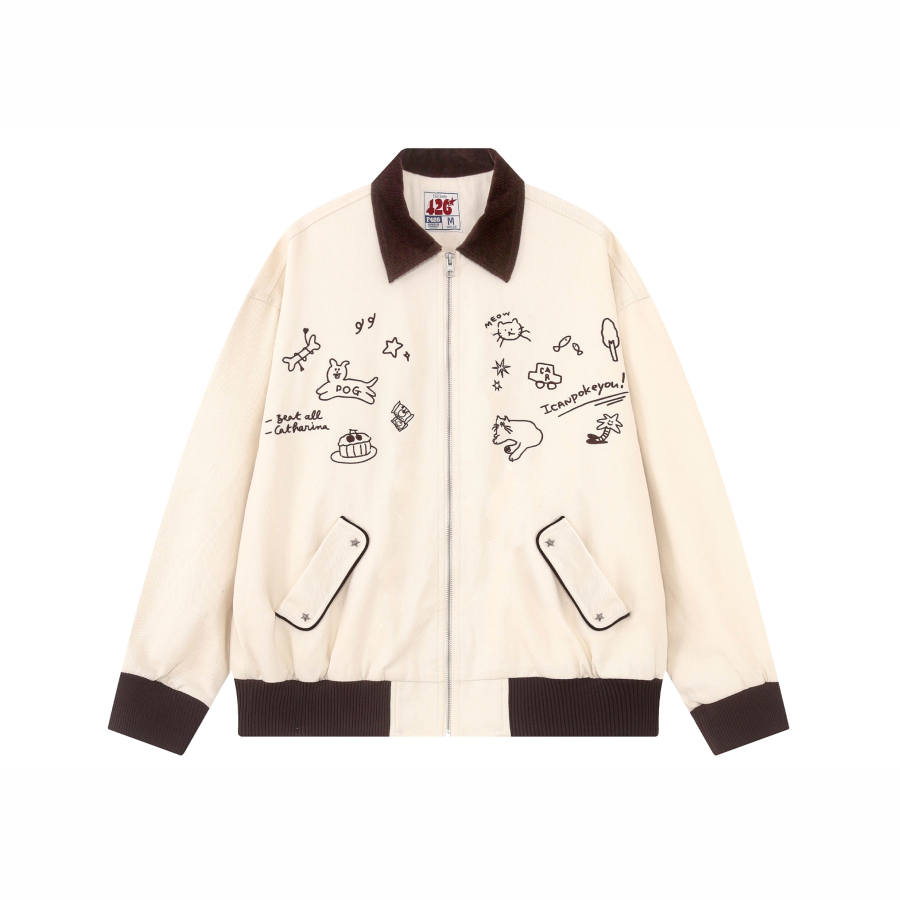 F426 F426 Jackets Unisex Lapel Moderate Other