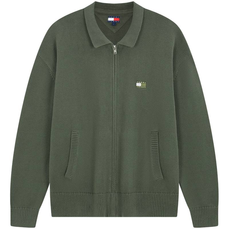 Tommy Hilfiger Knitwear Men's Lapel Moderate Cardigan
