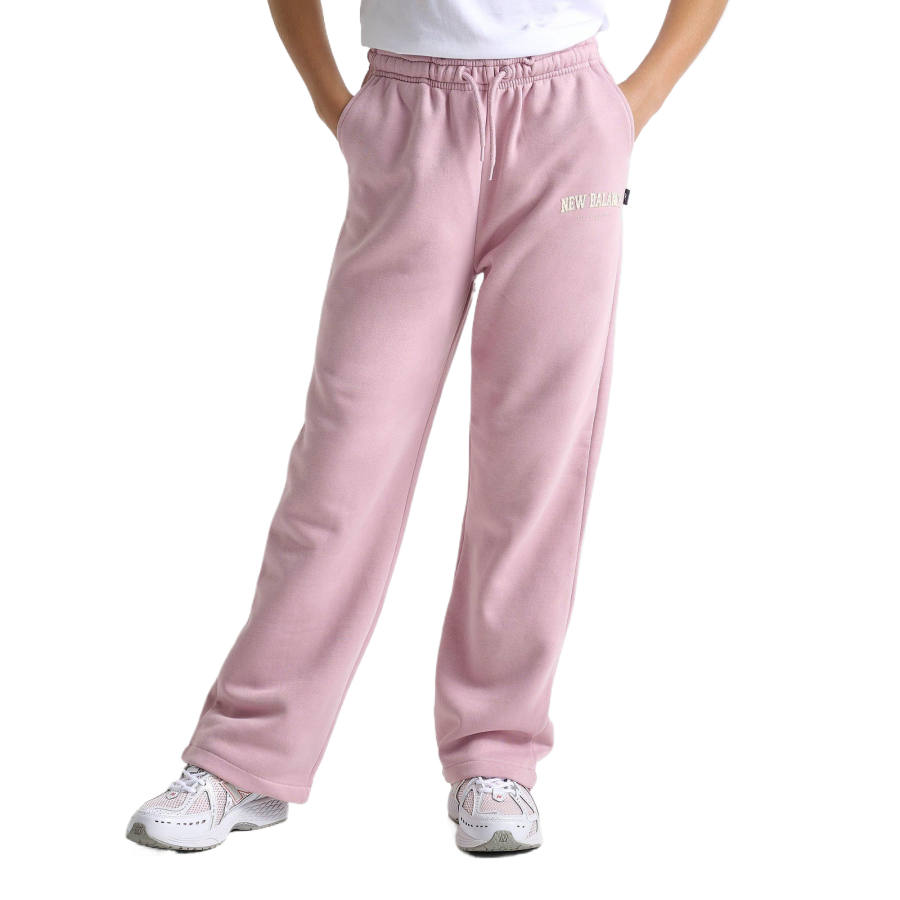 New Balance New Balance Full Length Pants Graphic Girls' New Balance Arch Graphic Wide Leg Pants Kids'