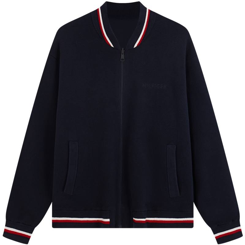 Tommy Hilfiger Knitwear Men's Navy Blue DW5 Moderate Cardigan