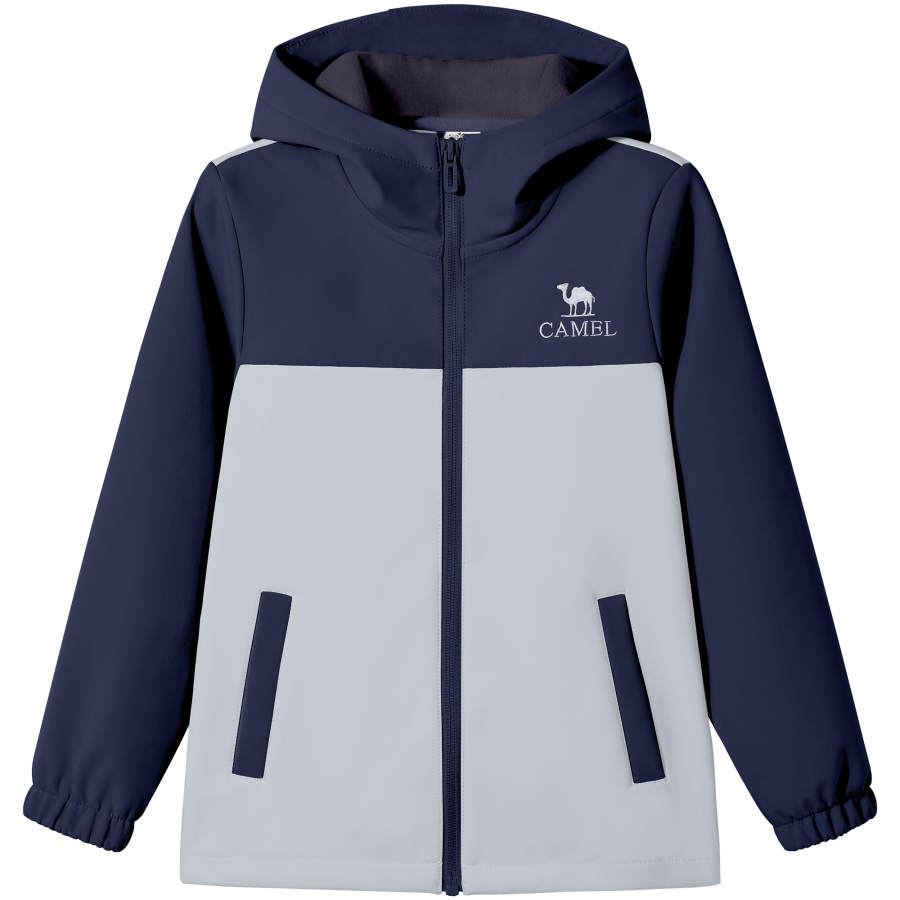 CAMEL CAMEL Kids' Softshell Jackets Hooded Moderate