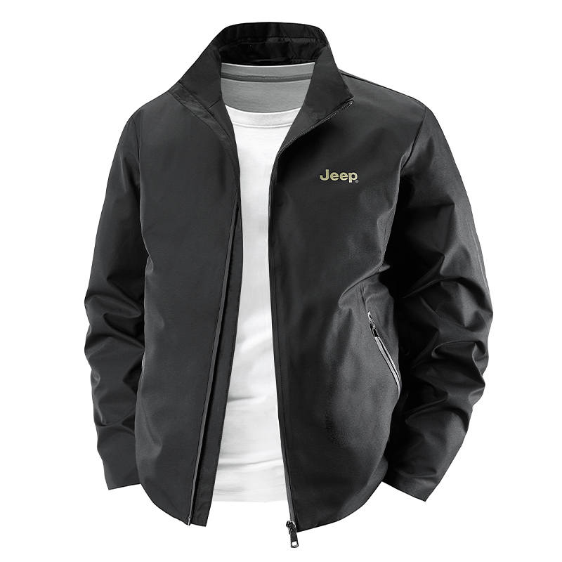 Jeep Jeep Jackets Men's Stand Collar Moderate Workwear