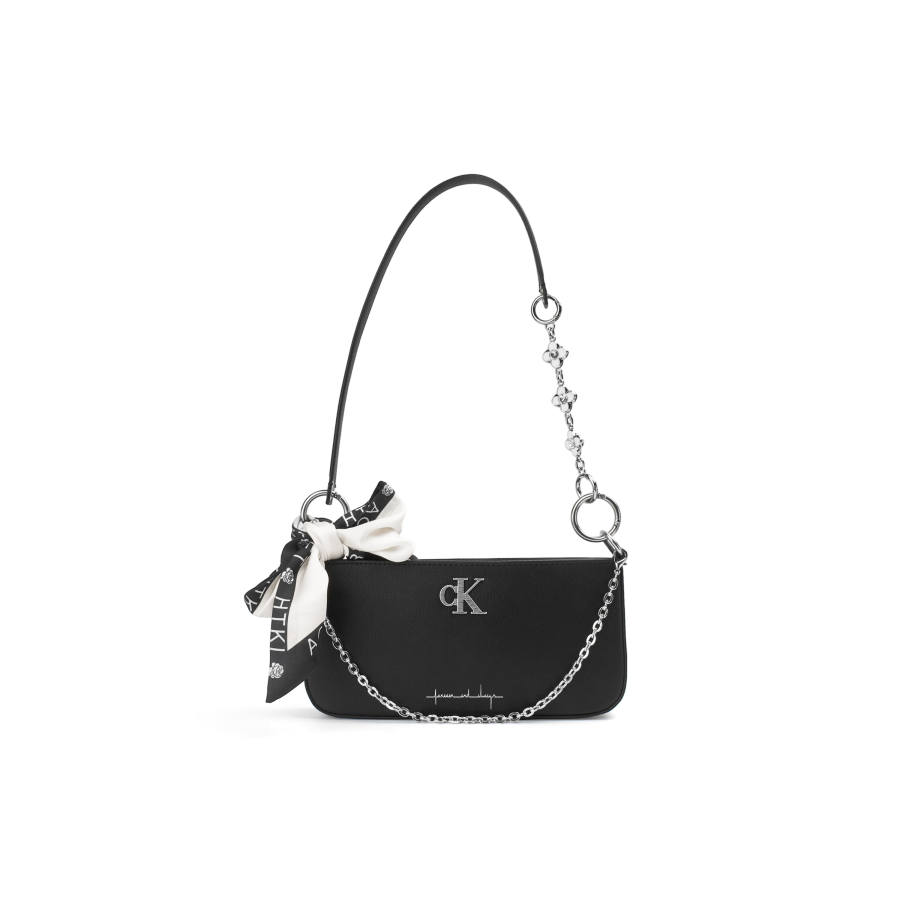 CALVIN KLEIN Synthetic Material Shoulder Bag Women's Black