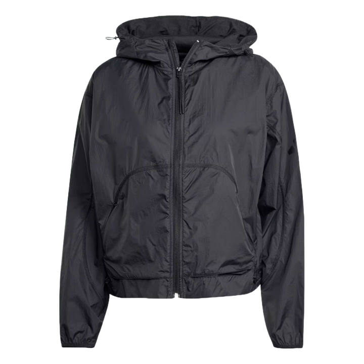 Adidas Adidas Jackets Women's Black Hooded Non Detachable Moderate Other