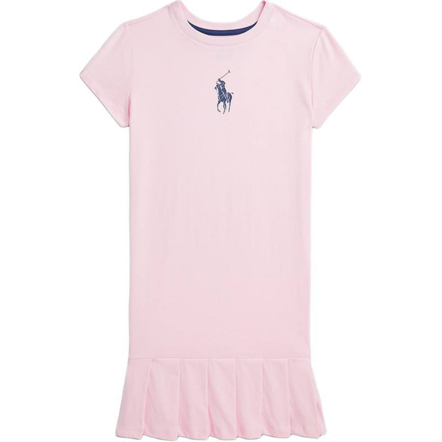 Polo Ralph Lauren Dress SS24 Light Pink Kids'