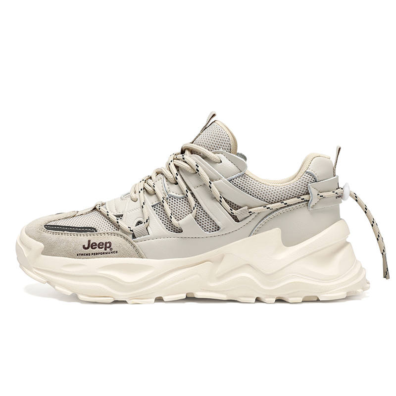 Jeep Street Rampage Collection Cushioning Abrasion Resistant Height Increasing Chunky Sneakers Men's