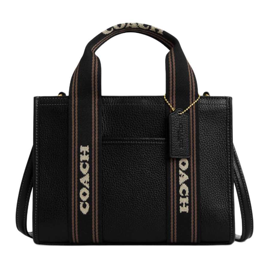 COACH Smith Cow Leather Tote Bag, Shopping Bag, Shoulder Bag, Crossbody Bag, Handbag Medium Women's Black