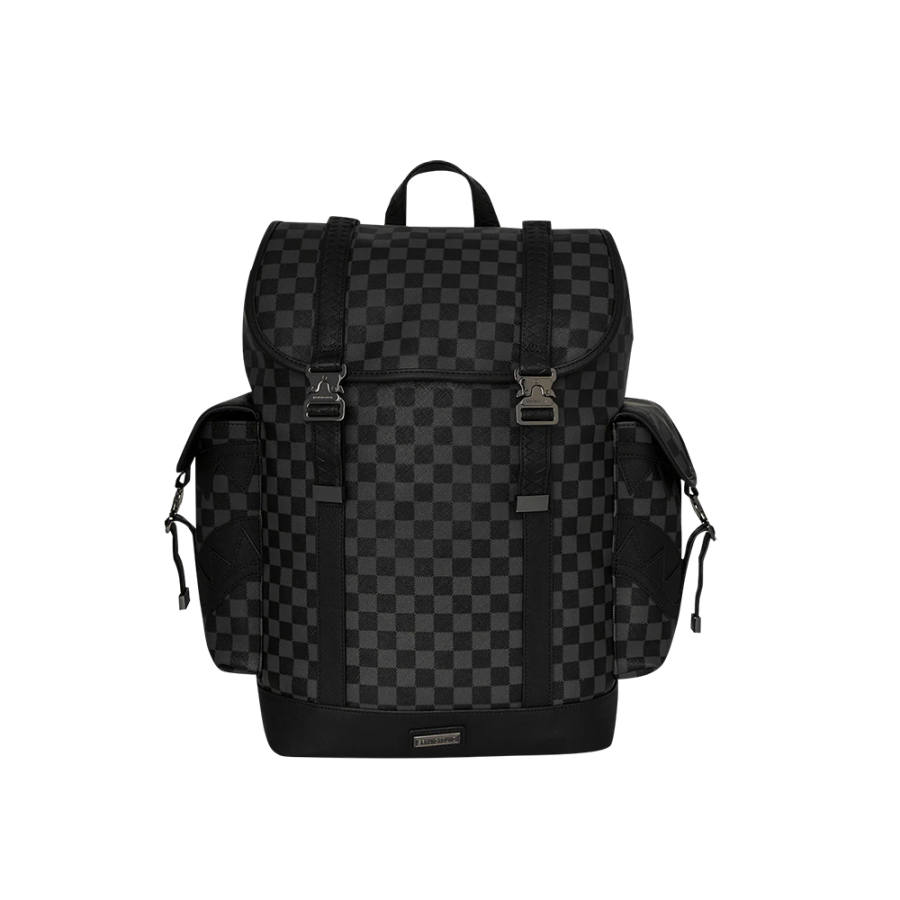 SPRAYGROUND SPRAYGROUND PVC Polyvinyl Chloride Backpack Regular Unisex Black