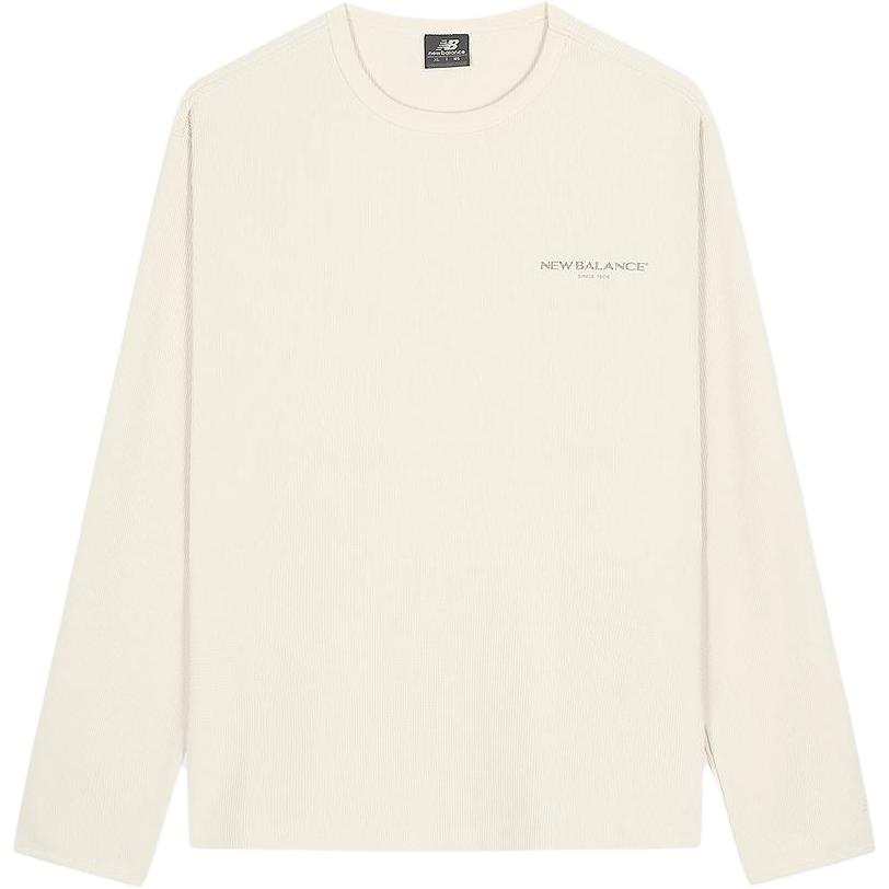 New Balance New Balance T Shirts Men's Ivory Crew Neck
