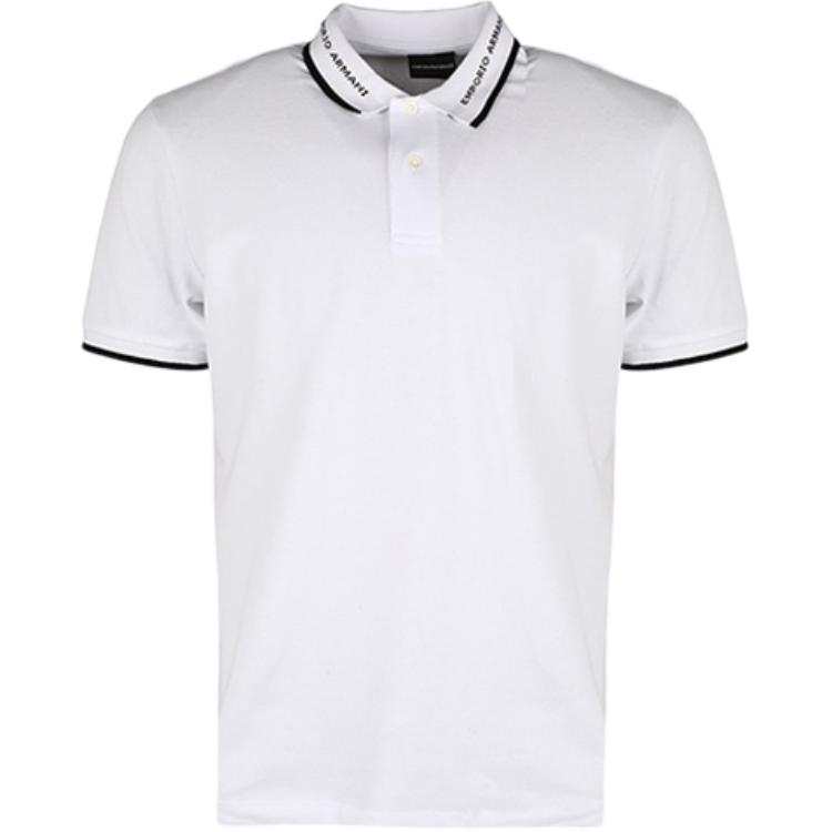 EMPORIO ARMANI Stretch cotton Polo Shirt