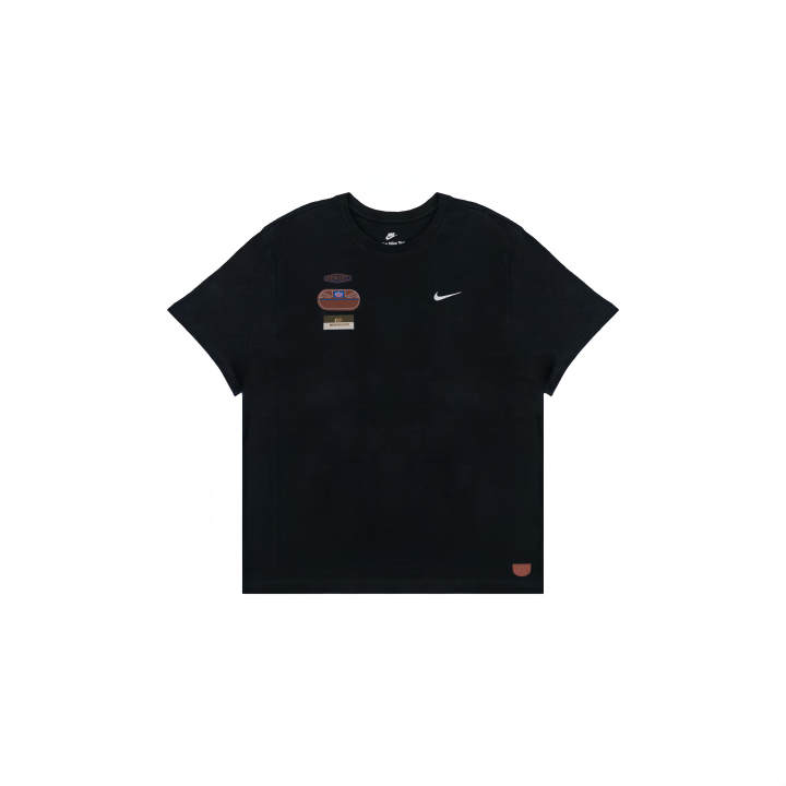 Nike Nike Sportswear T Shirts Men's Black Crew Neck Straight Fit