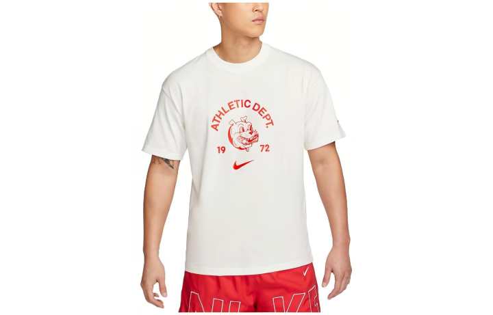 Nike Nike T Shirts Men's White Crew Neck Moderate