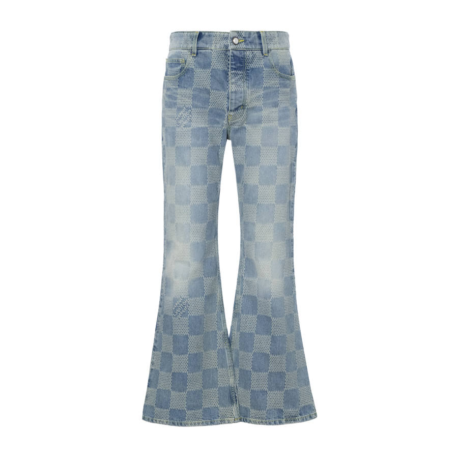 LOUIS VUITTON LOUIS VUITTON Damier Denim Skate Pants
