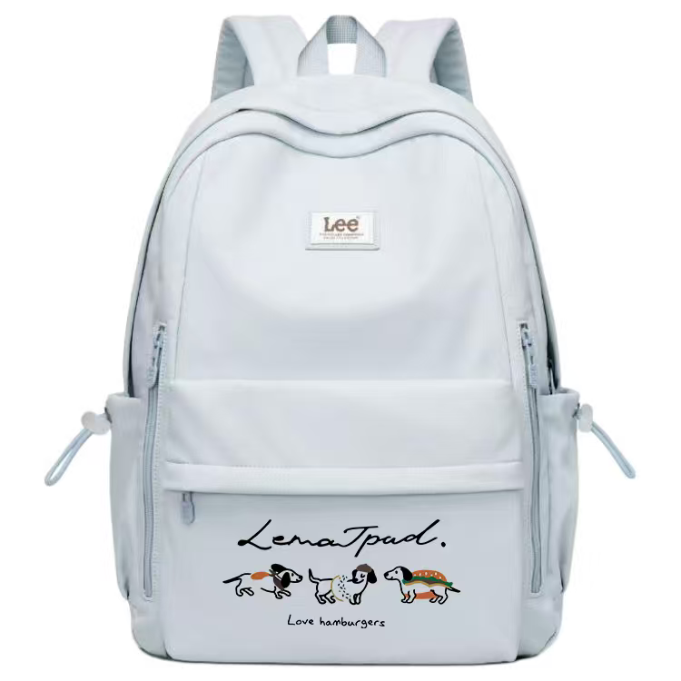 Lee Fabric Backpack Regular Unisex Light Blue