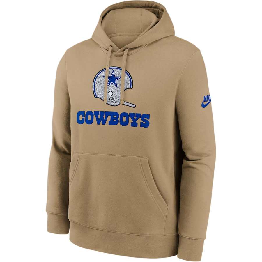 Nike Nike Dallas Cowboys Best Season Rewind Club Men's Nike Nfl Pullover Hoodie