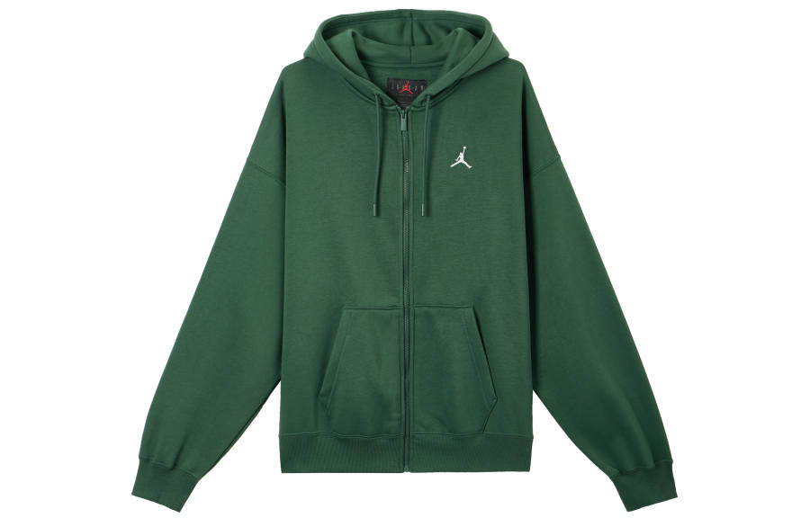 Jordan Jordan logo-detail zip-up hoodie
