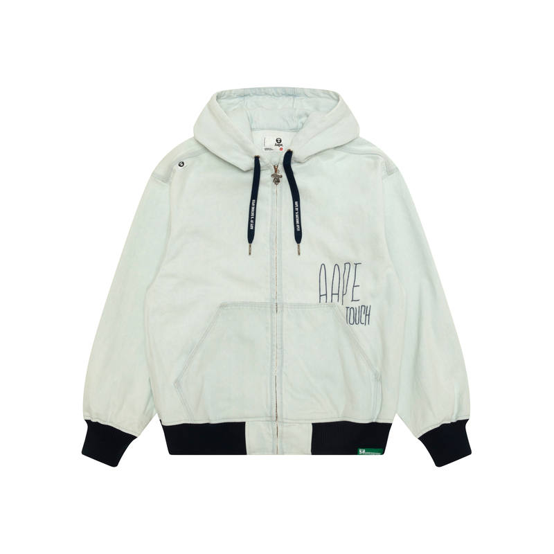 Aape Aape hooded zip jacket