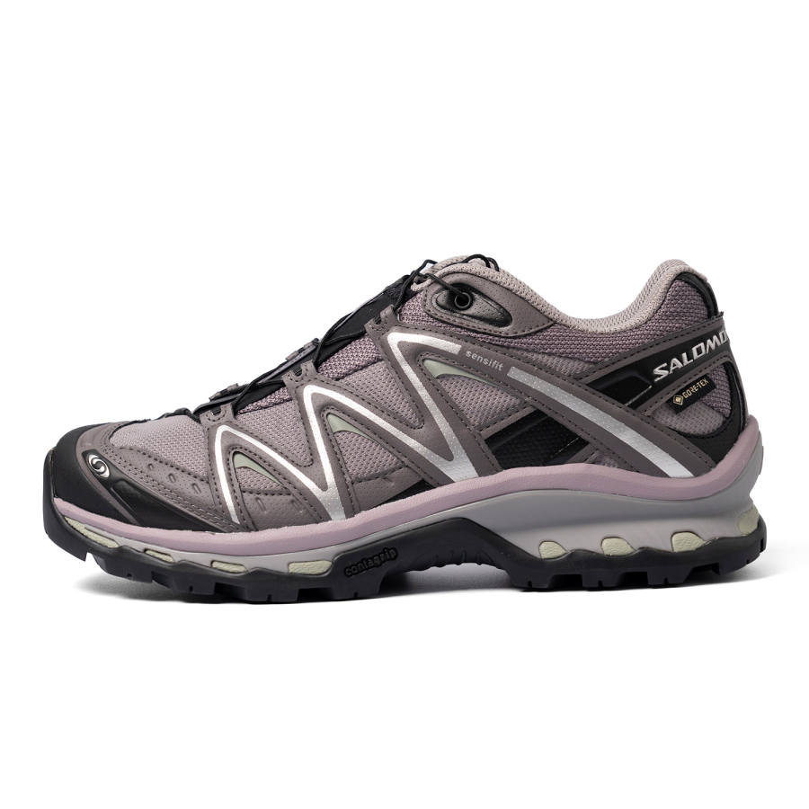 SALOMON XT Quest Low top Casual Running Shoes Unisex Gull Taupe Black