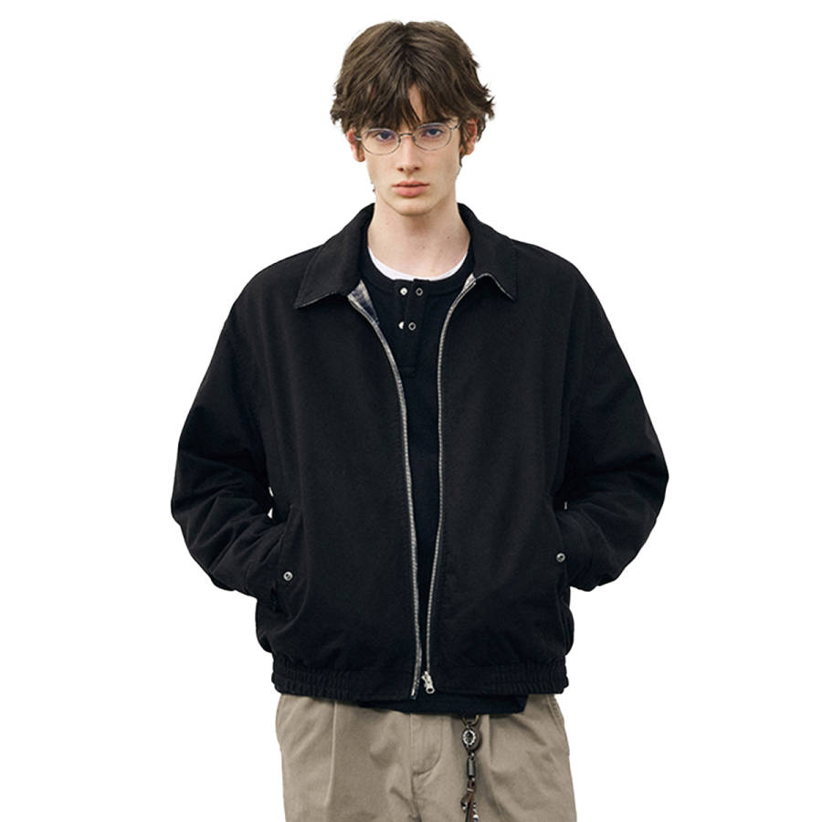 714STREET Jackets Unisex Lapel Moderate Reversible