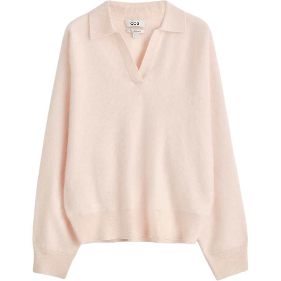 COS COS Cashmere Sweaters Women's Light Pink Moderate