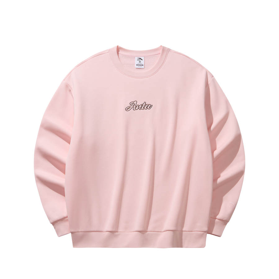 Anta Sweatshirt Unisex Apricot Blossom Pink