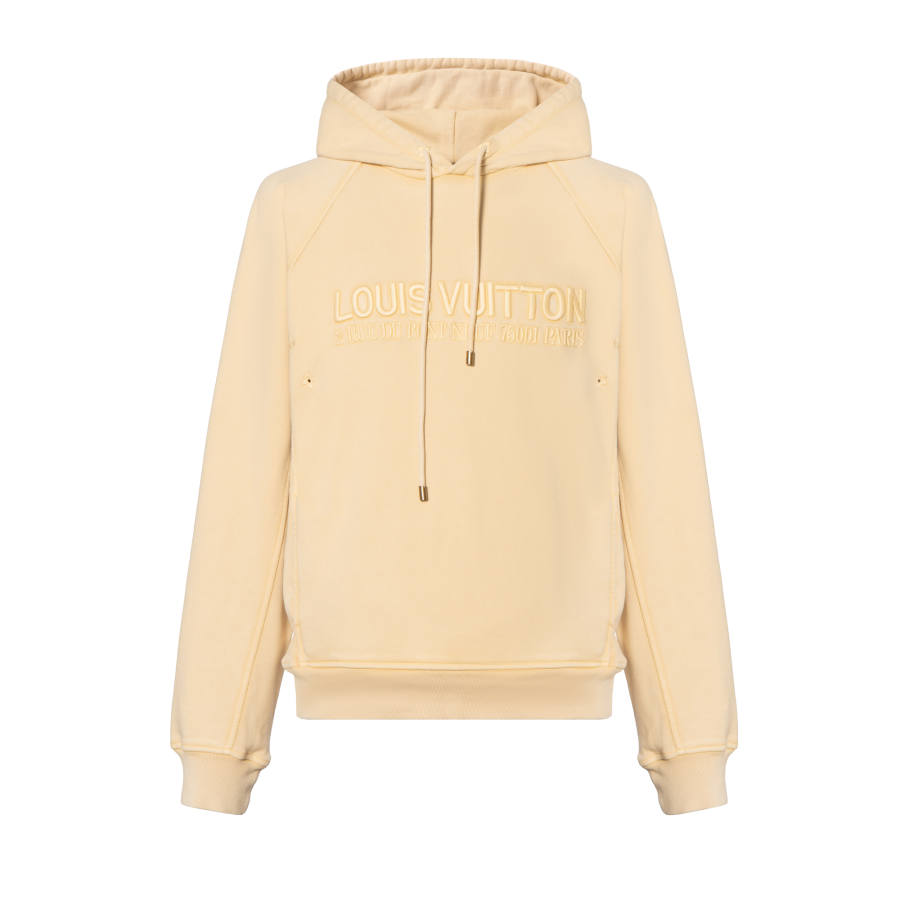 LOUIS VUITTON Washed Ribbed Hoodie