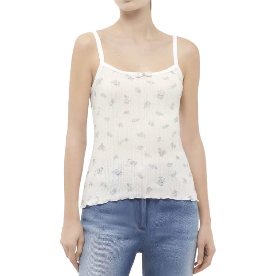 CHANEL Camisoles Women's White Moderate Other