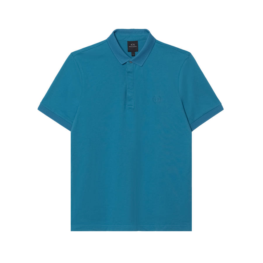 ARMANI EXCHANGE ARMANI EXCHANGEAE SS22 Polo Shirt Men's Blue