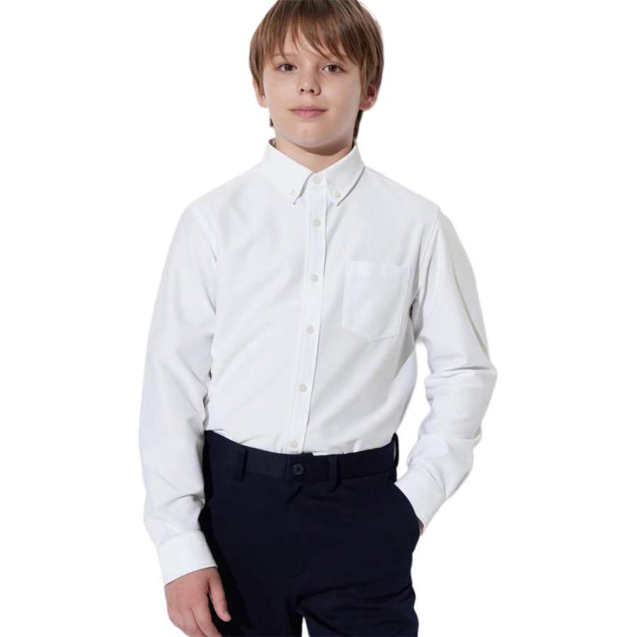 UNIQLO Kids Casual Shirts Lapel Moderate