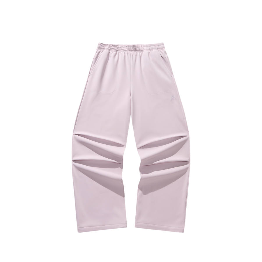 ANTA Casual Pants Women's Healing Pink 2 Moderate Straight Fit Pants