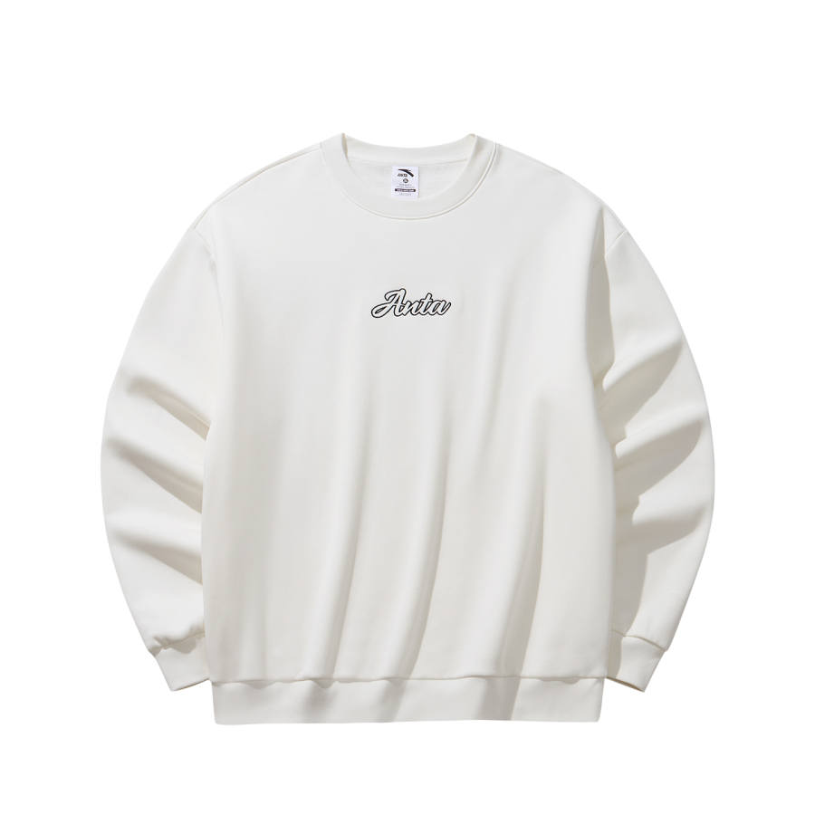 ANTA Anta Sweatshirt Unisex Ivory White