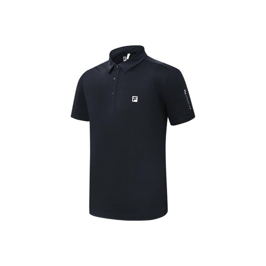 FILA Fitness Polo Shirt Men's Black