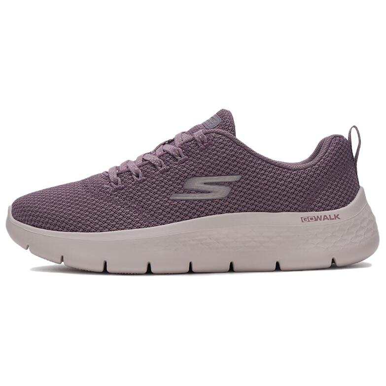 Skechers Go Walk Flex Cushioning Abrasion Resistant Breathable Low top Running Shoes Women's Purple