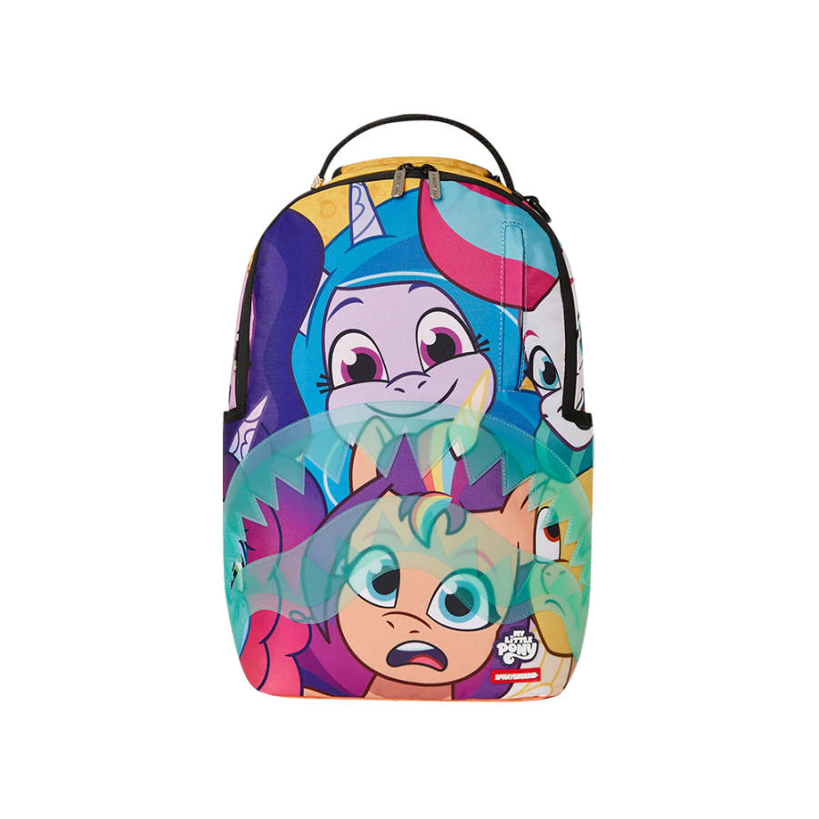 SPRAYGROUND SPRAYGROUND My Little Pony, Collaboration Polyester Backpack Regular Unisex Multicolor