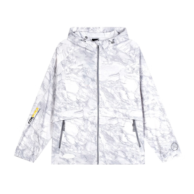 Li-Ning Li Ning Trench Coats Men's Standard White/rock Ash Moderate Other