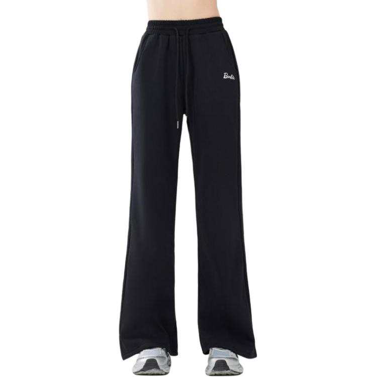 Barbie Sports Pants Women's Black Thickened