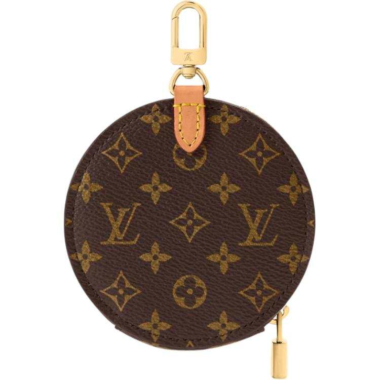 LOUIS VUITTON Monogram Canvas Travel Storage Bag Women's Brown